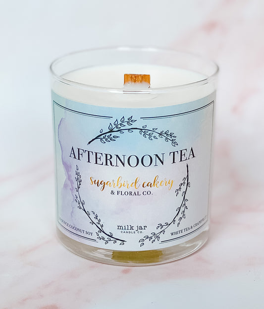 Afternoon Tea Candle (Milk Jar X Sugarbird)