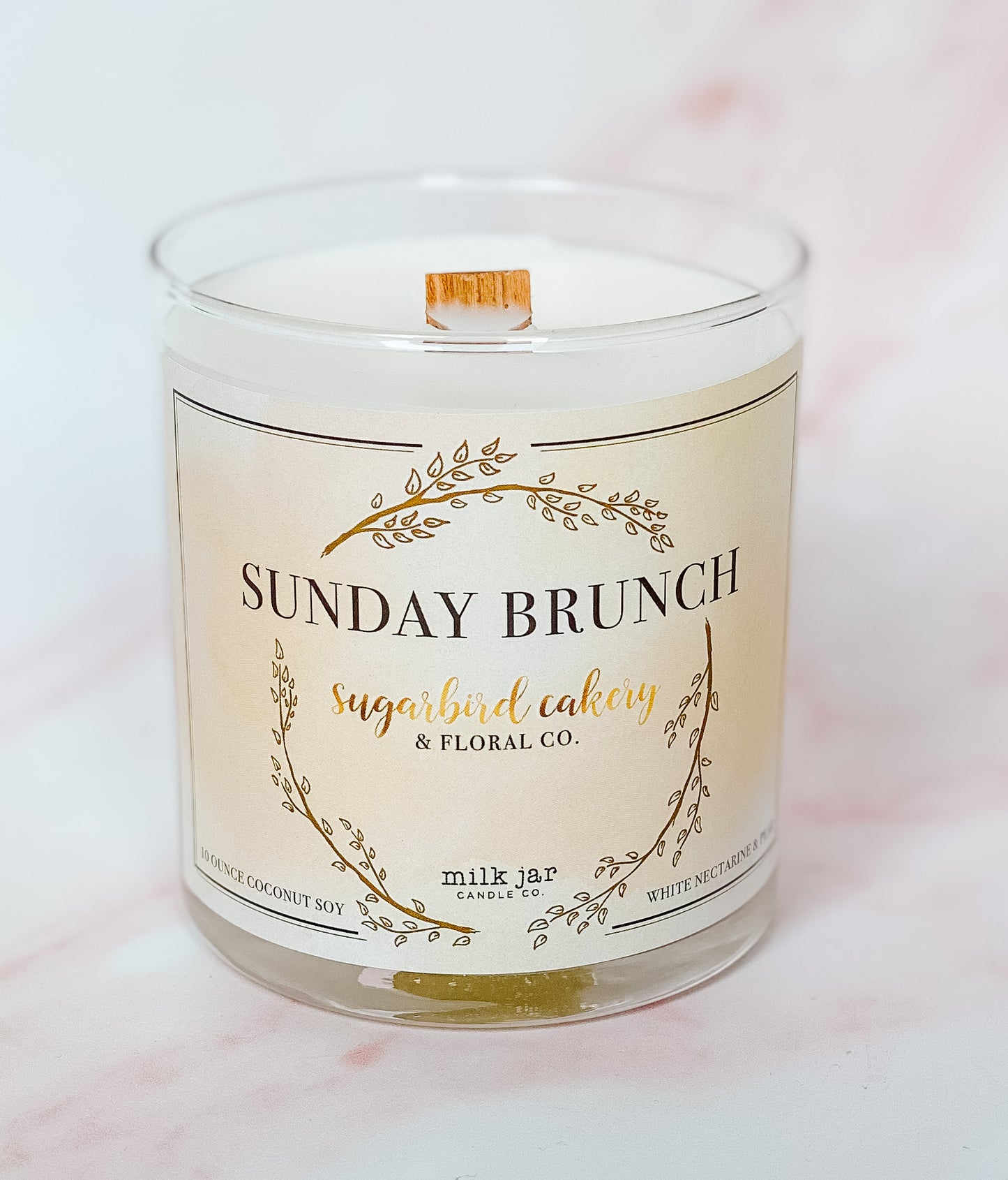 Sunday Brunch Candle (Milk Jar X Sugarbird)